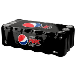 Pepsi Max 18-pak dåser (18x33cl)