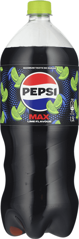 Pepsi Max Lime 1,5L flaske